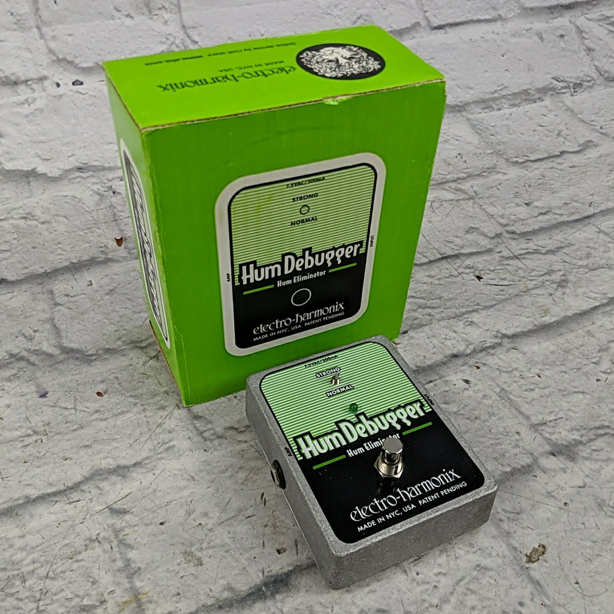hum eliminator pedal Electro-Harmonix Hum Debugger Noise Gate w/ Original Box and Power Sup