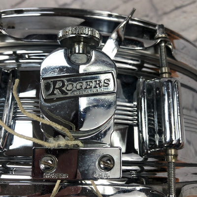 Vintage Rogers 14x5.5 Dynasonic Big R COB Snare Drum