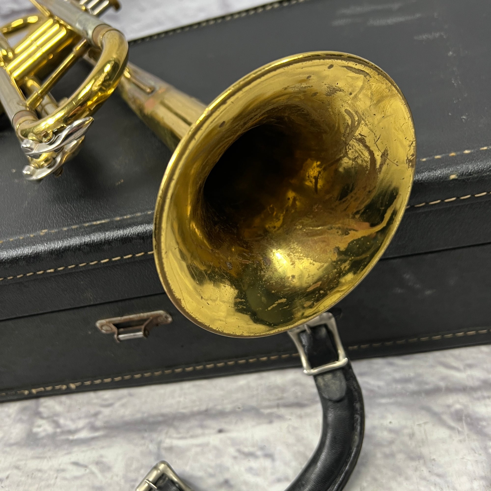 NEMC Trumpet with Case and Mouthpiece