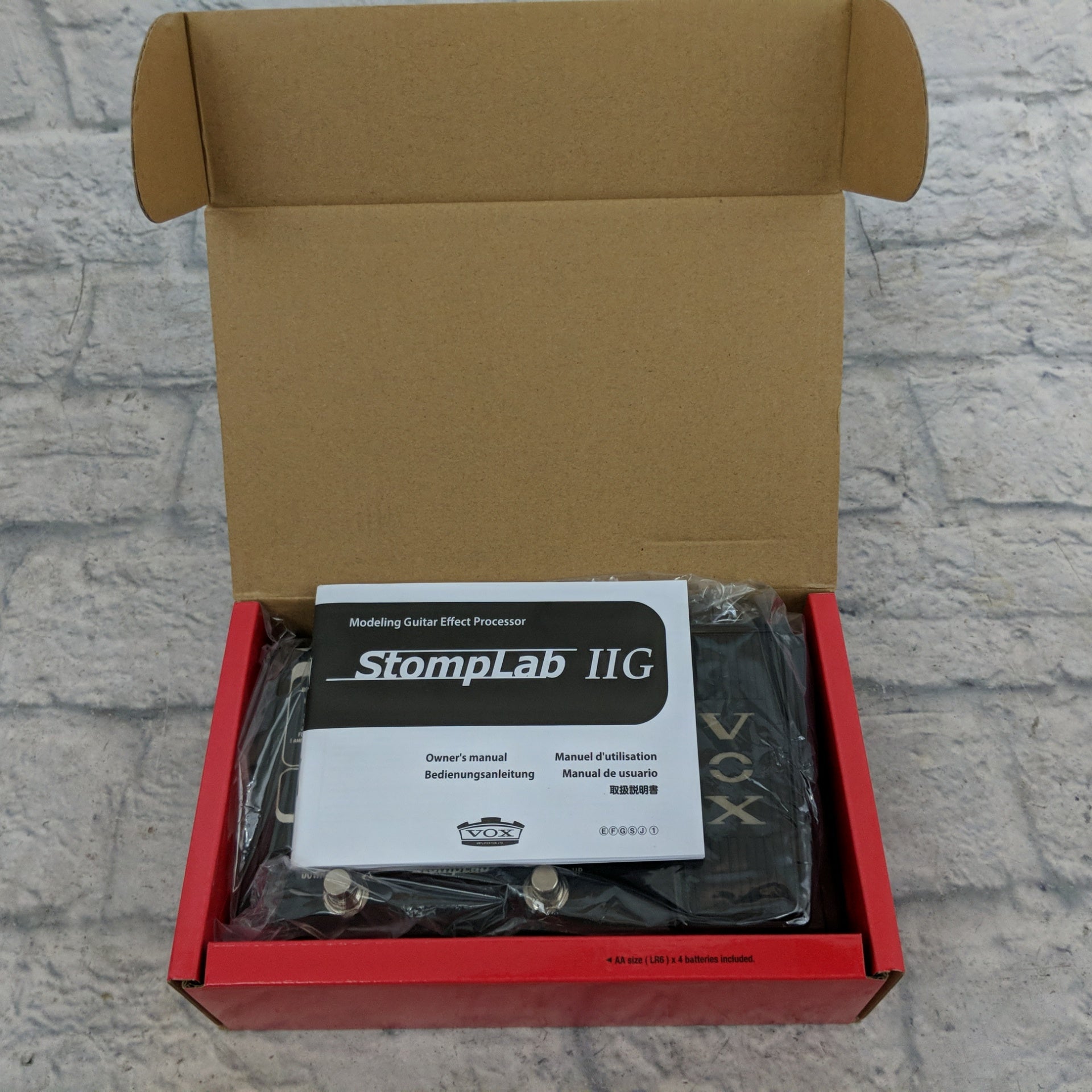 Vox Stomplab IIG Modeling Guitar Effect Processor