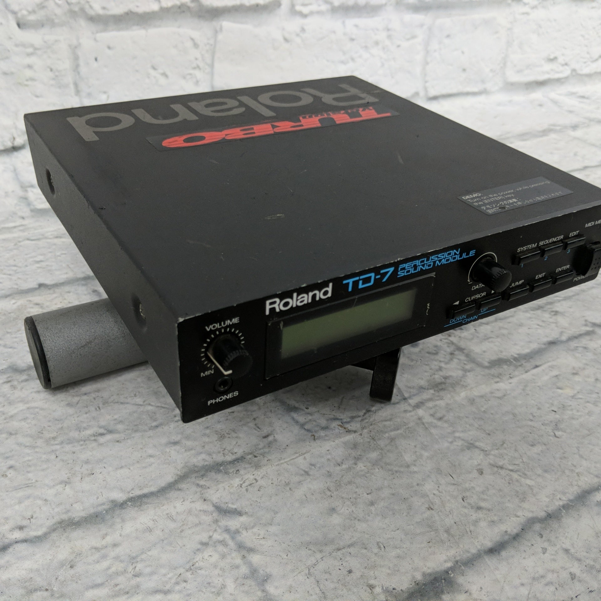 Roland TD-7 パーカッションサウンドモジュール　ジャンク Roland TD-7 パーカッションサウンドモジュール ジャンク - メルカリ