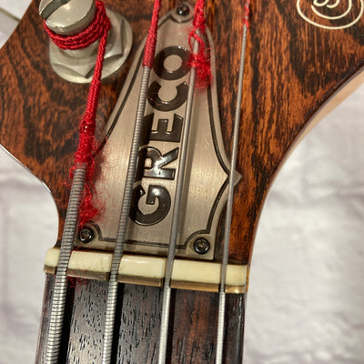 Greco GOB II Brazen Picker Professional 4 String Fretless Conversion Bass
