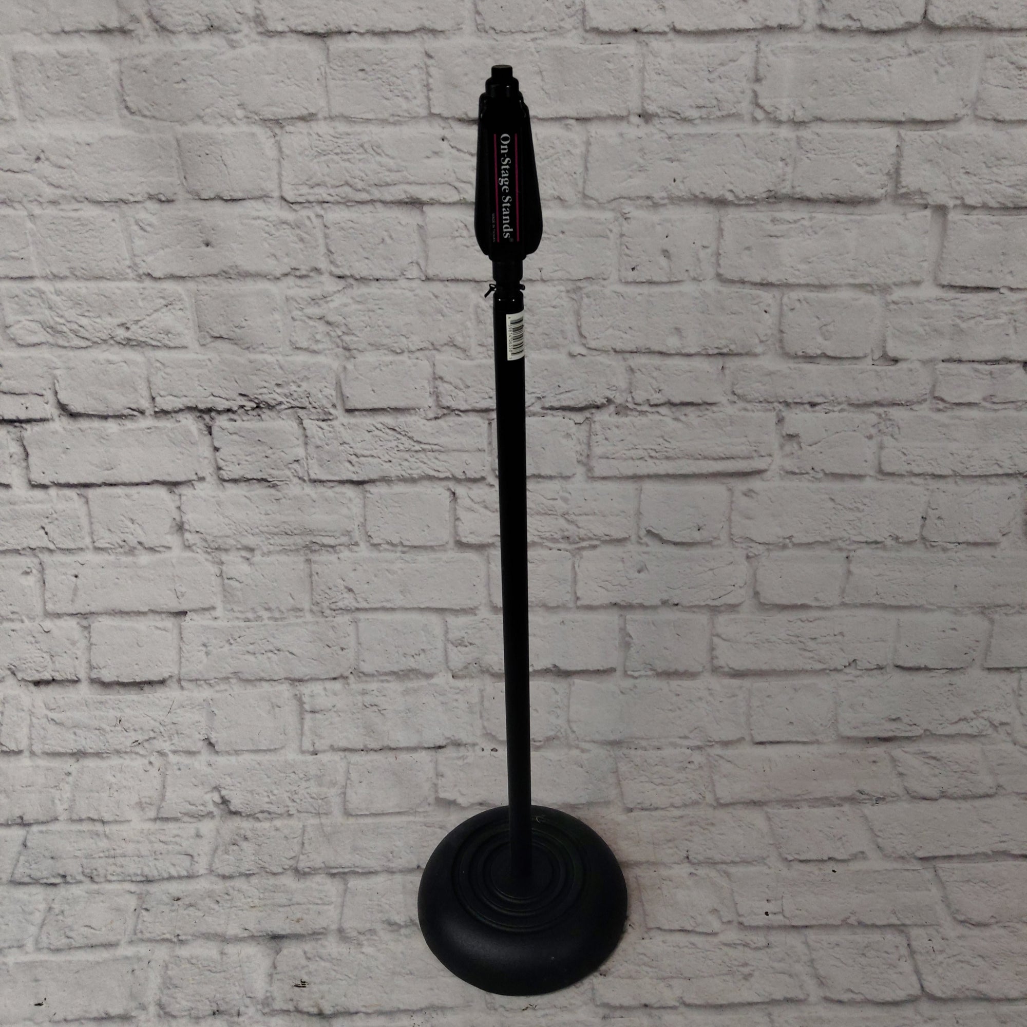 On Stage MS7255PG Pistol Grip Dome Base Microphone Stand