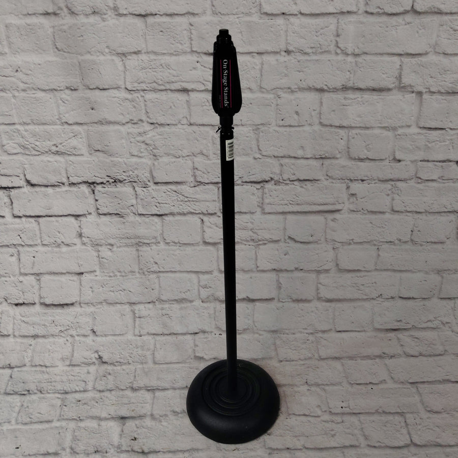 On Stage MS7255PG Pistol Grip Dome Base Microphone Stand