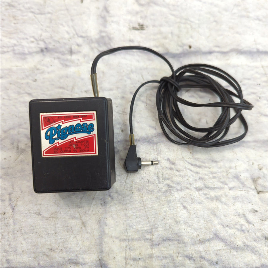 Pignose 9V DC 300mA Power Supply with Male Connector