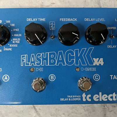 TC Electronic Flashback X4 Delay Pedal
