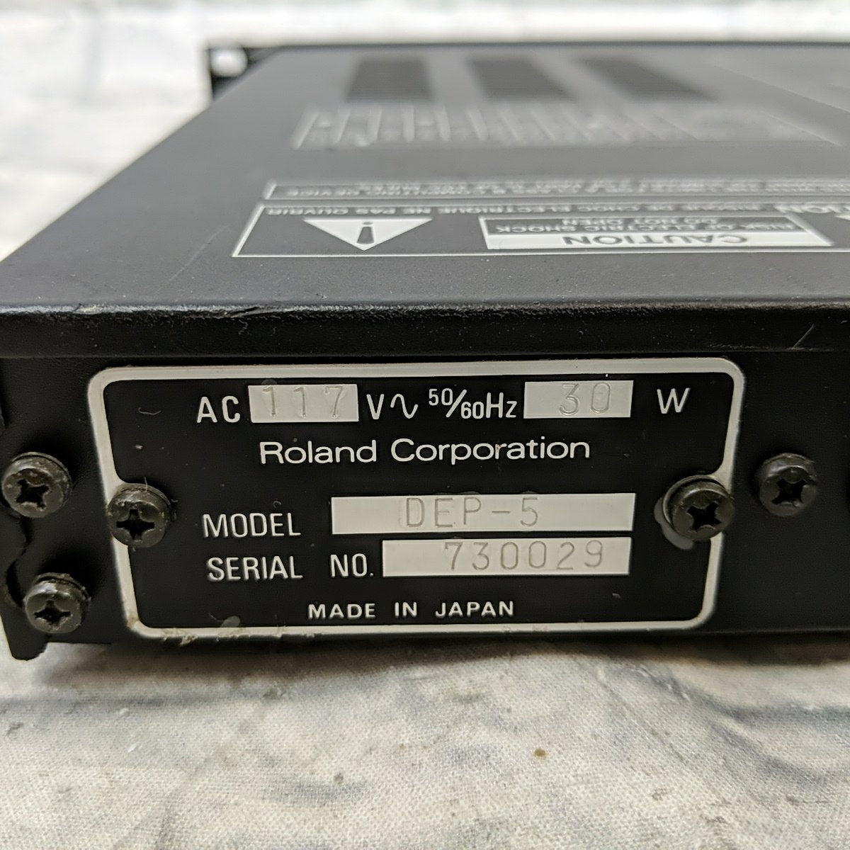 Vintage 1980s Roland DEP-5 Multi Effects Processor Rack