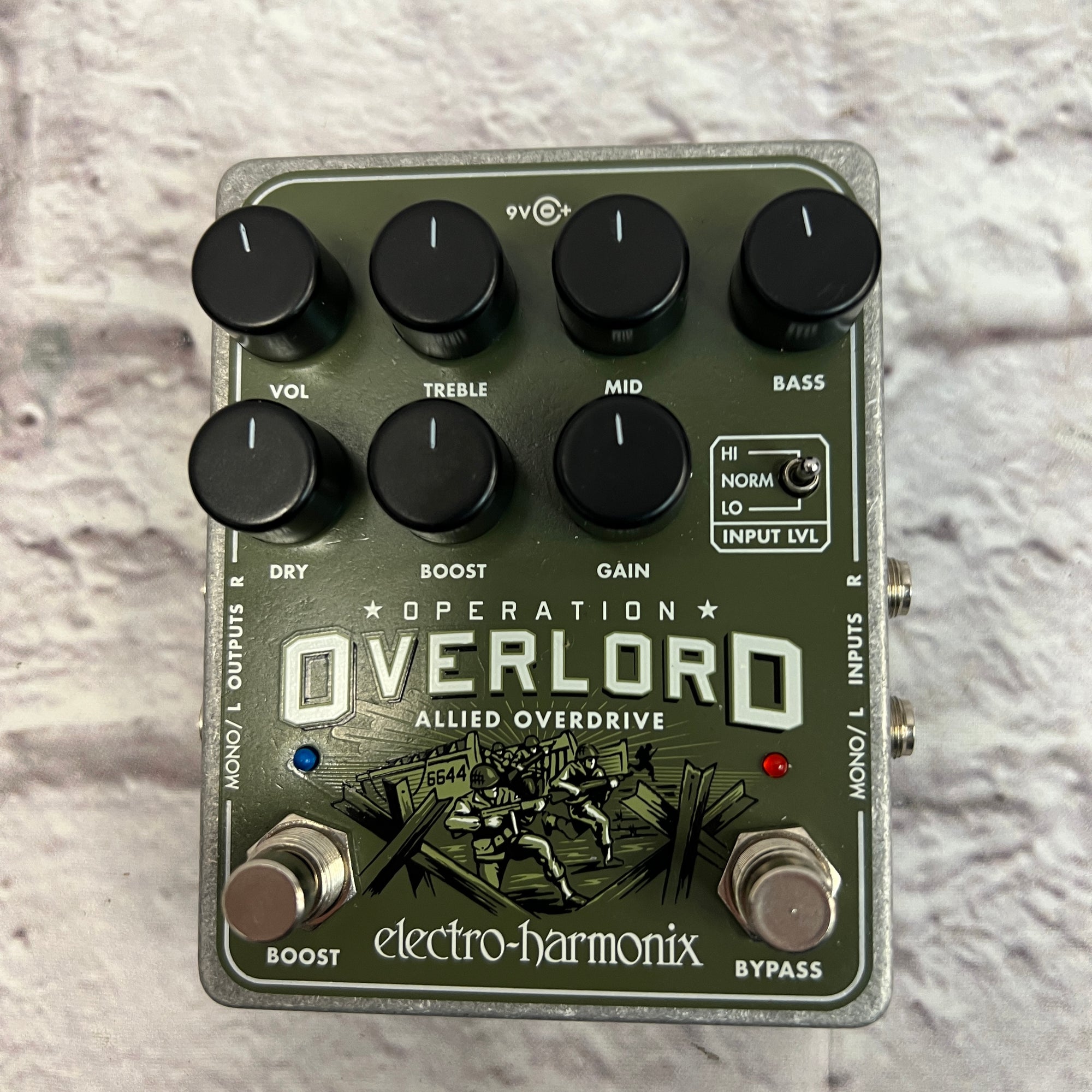 Electro-Harmonix Operation Overlord Allied Overdrive Pedal