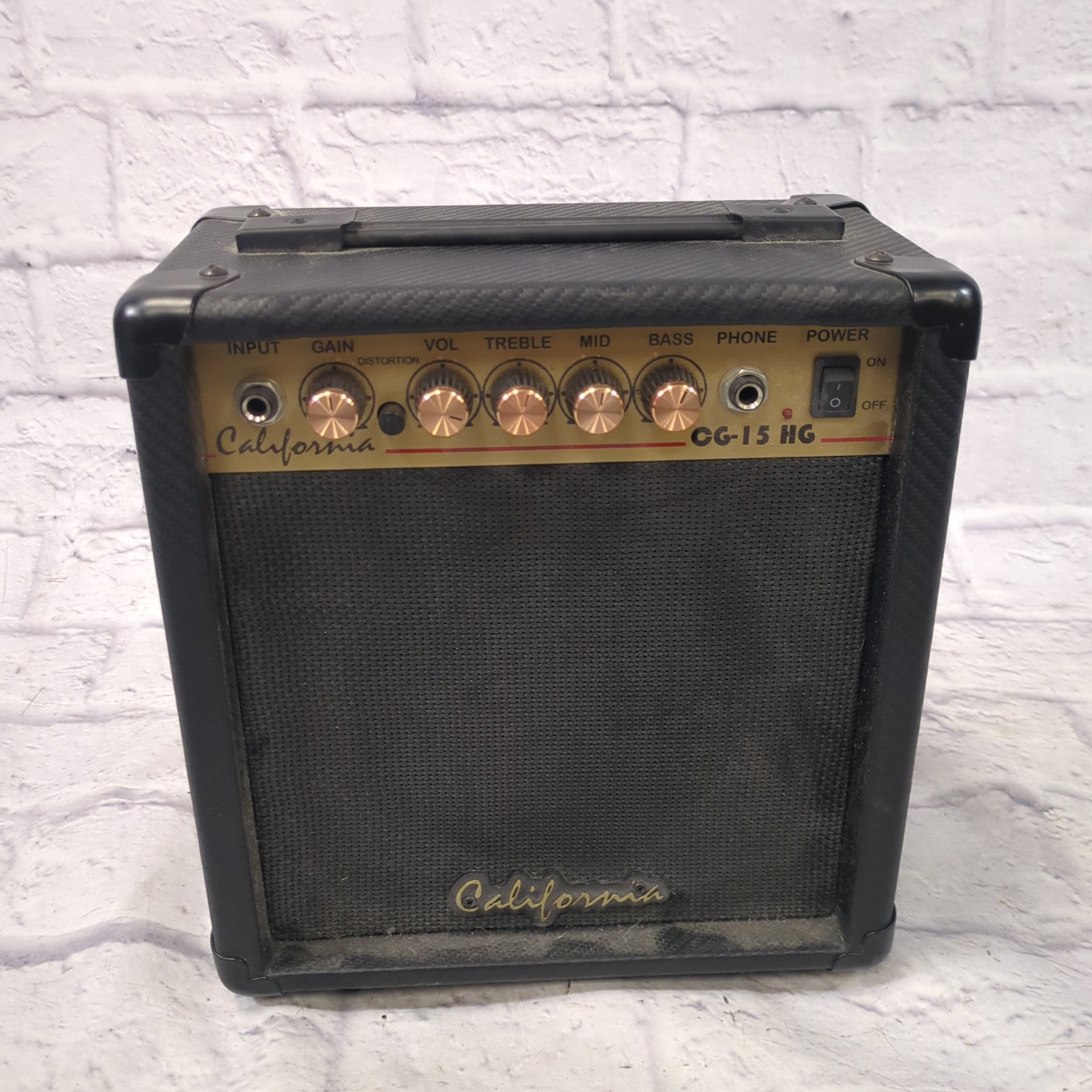 Unknown CG-15 HG Guitar Practice Amp