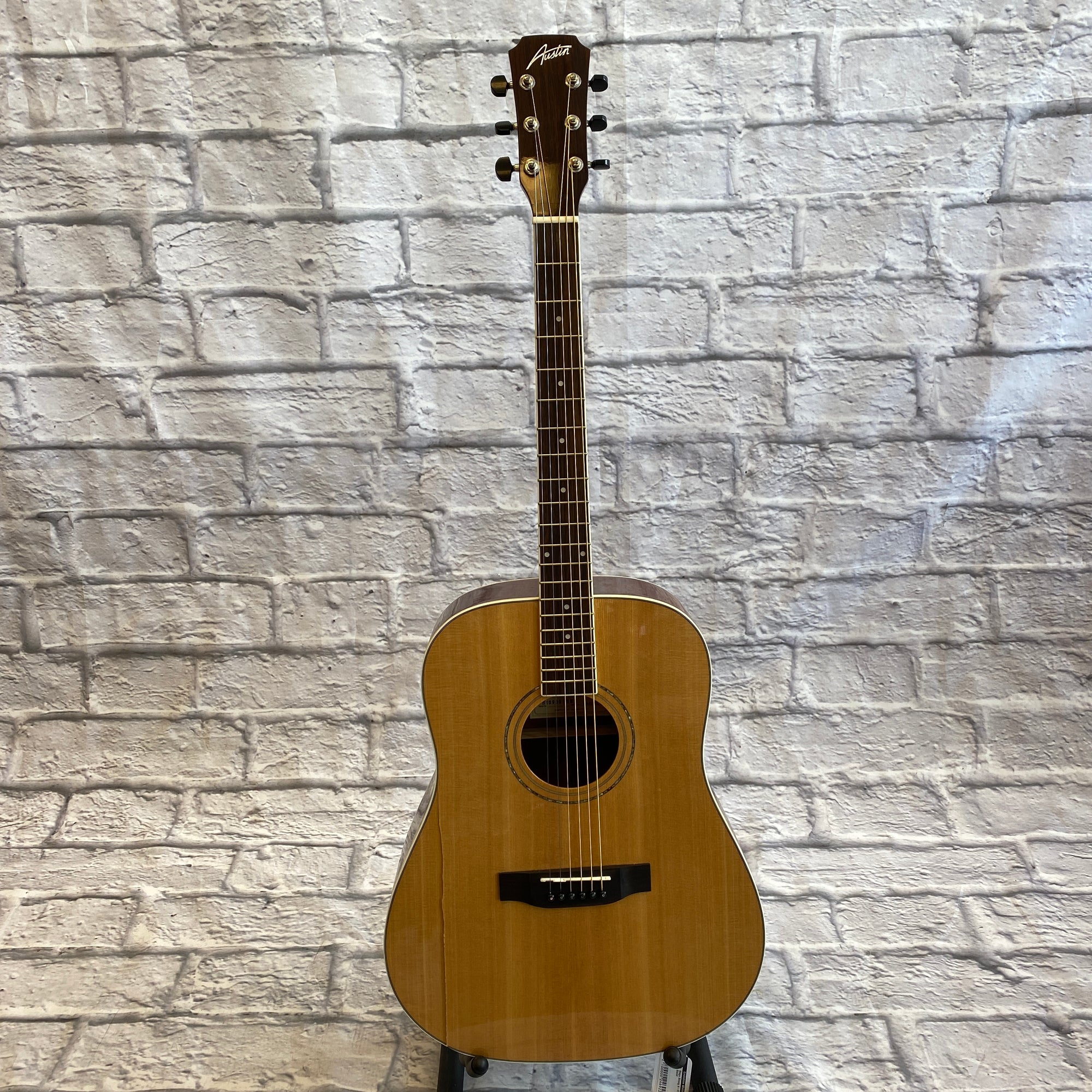 Austin AA40-DL Left Handed Acoustic Guitar | As-is