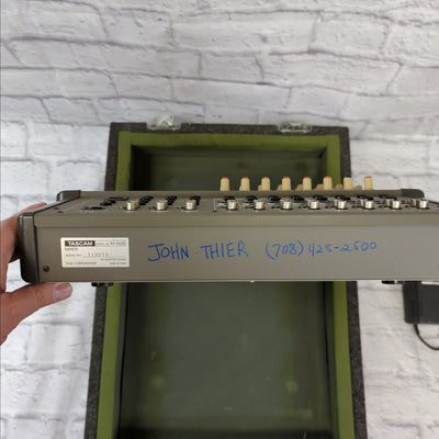 Tascam M1508 8 Channel Mixer with Grundorf Case