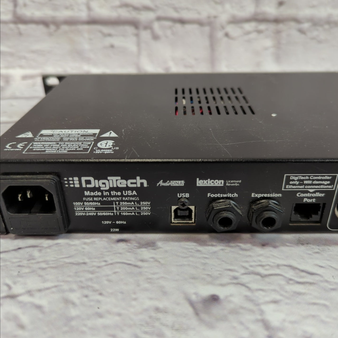 Digitech GSP1101 Guitar Modeling Preamp Processor - Evolution Music