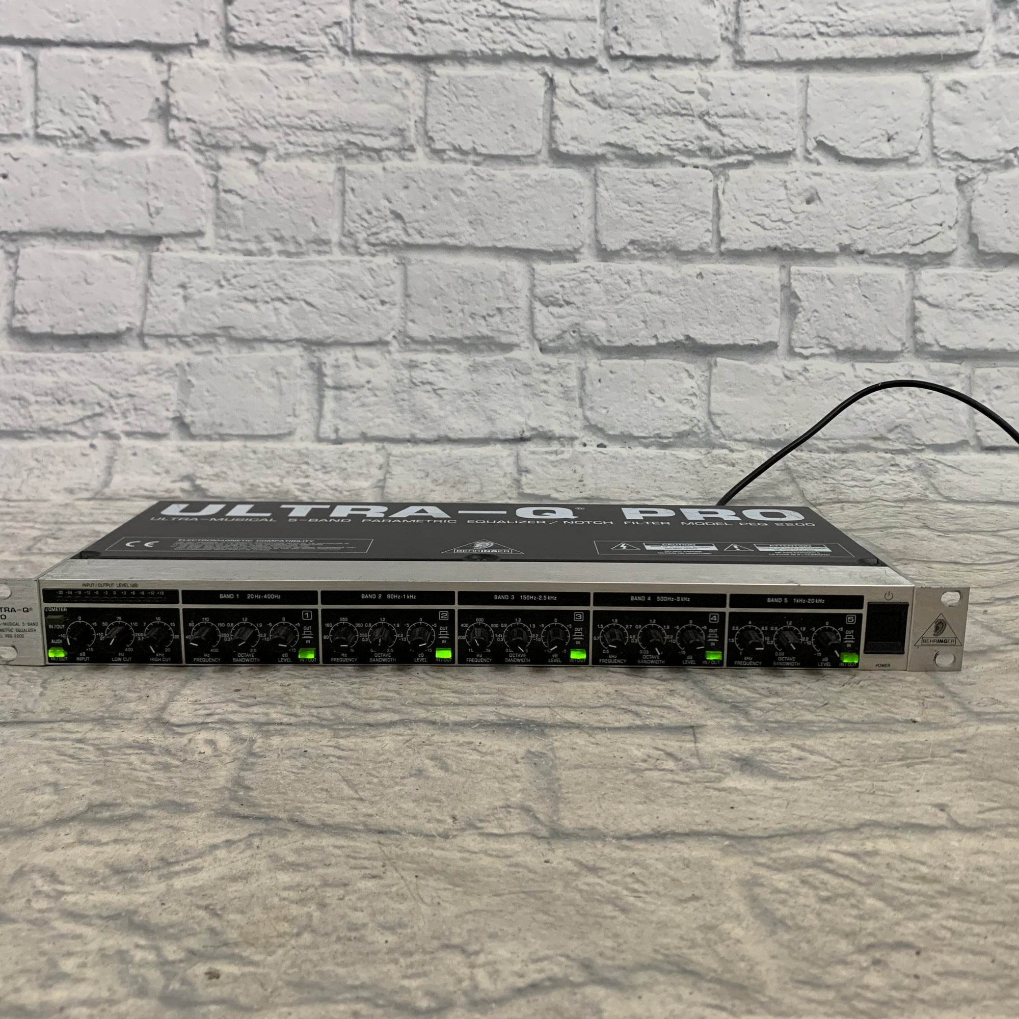Behringer Ultra-Q Pro 5-Band Parametric Rack EQ