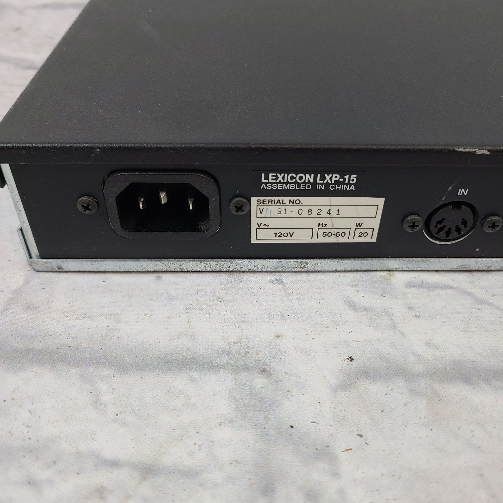 Lexicon LXP-15 Rack Delay Grayface v2.0