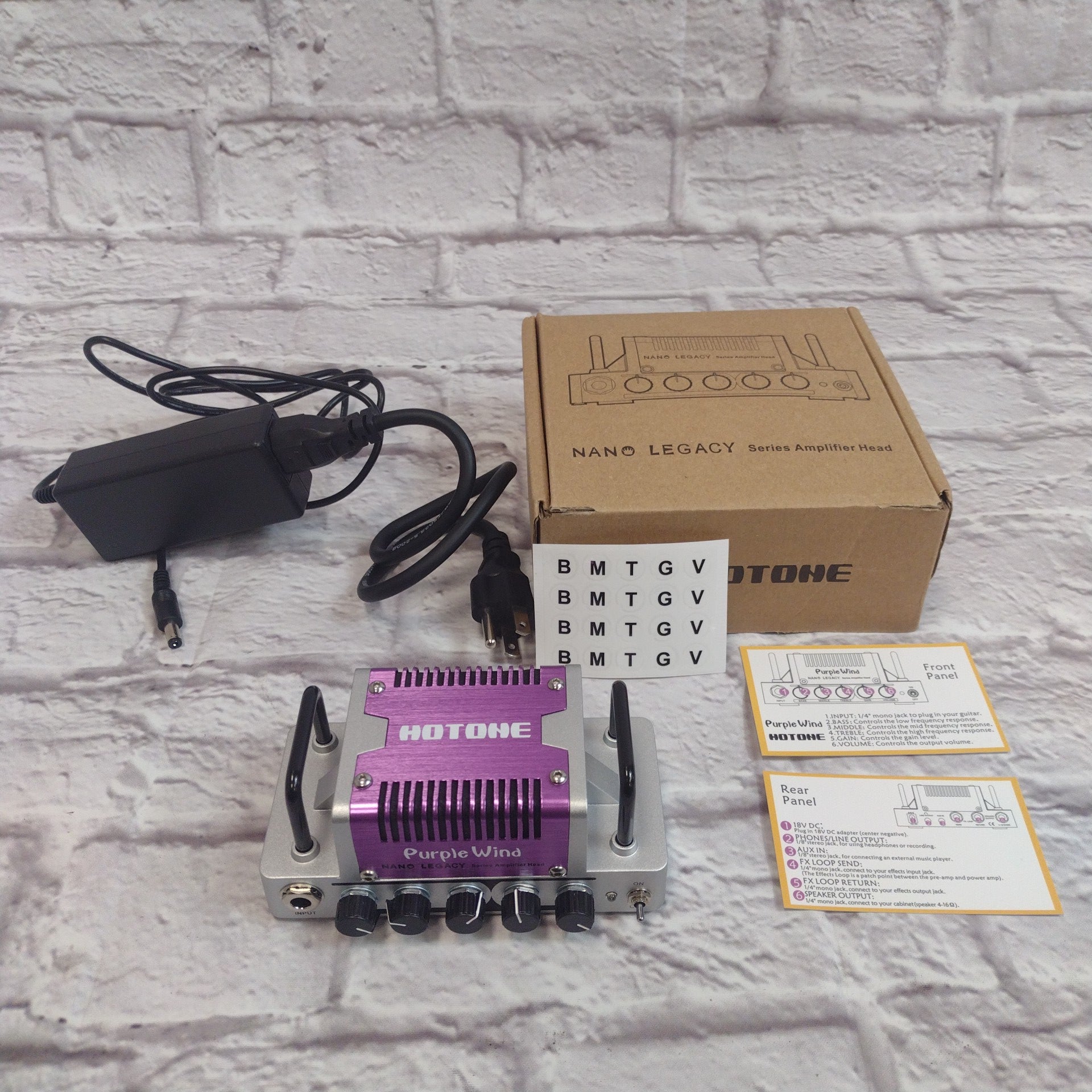 Hotone Purple Wind Nano Legacy Mini Guitar Amp Head