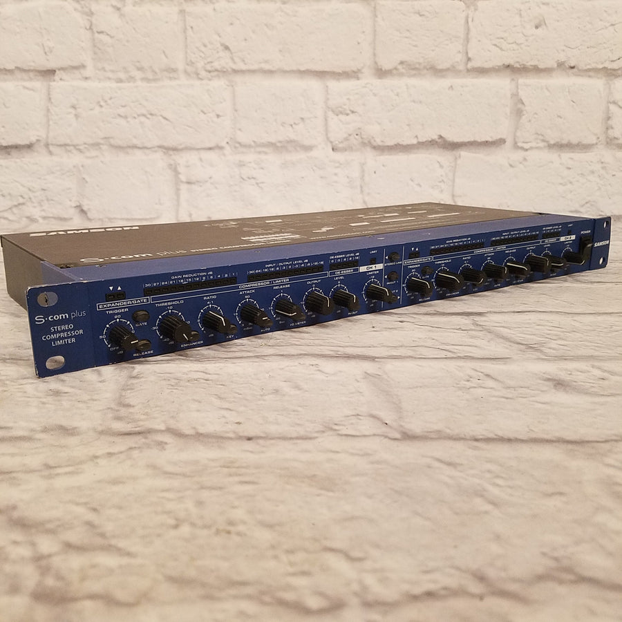 Samson S-Com Plus S Class Stereo Compressor/Limiter