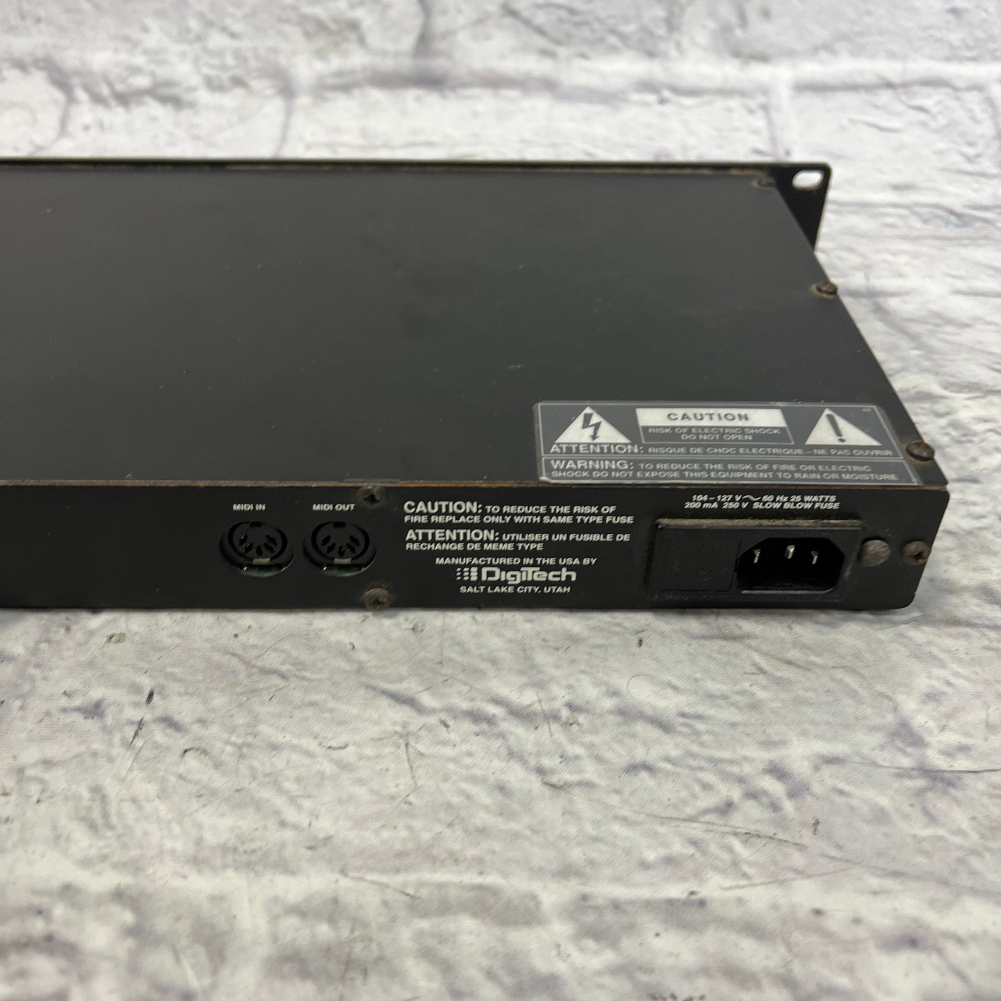 Digitech GSP7 Rack Guitar Effects Processor / Preamp - Evolution Music