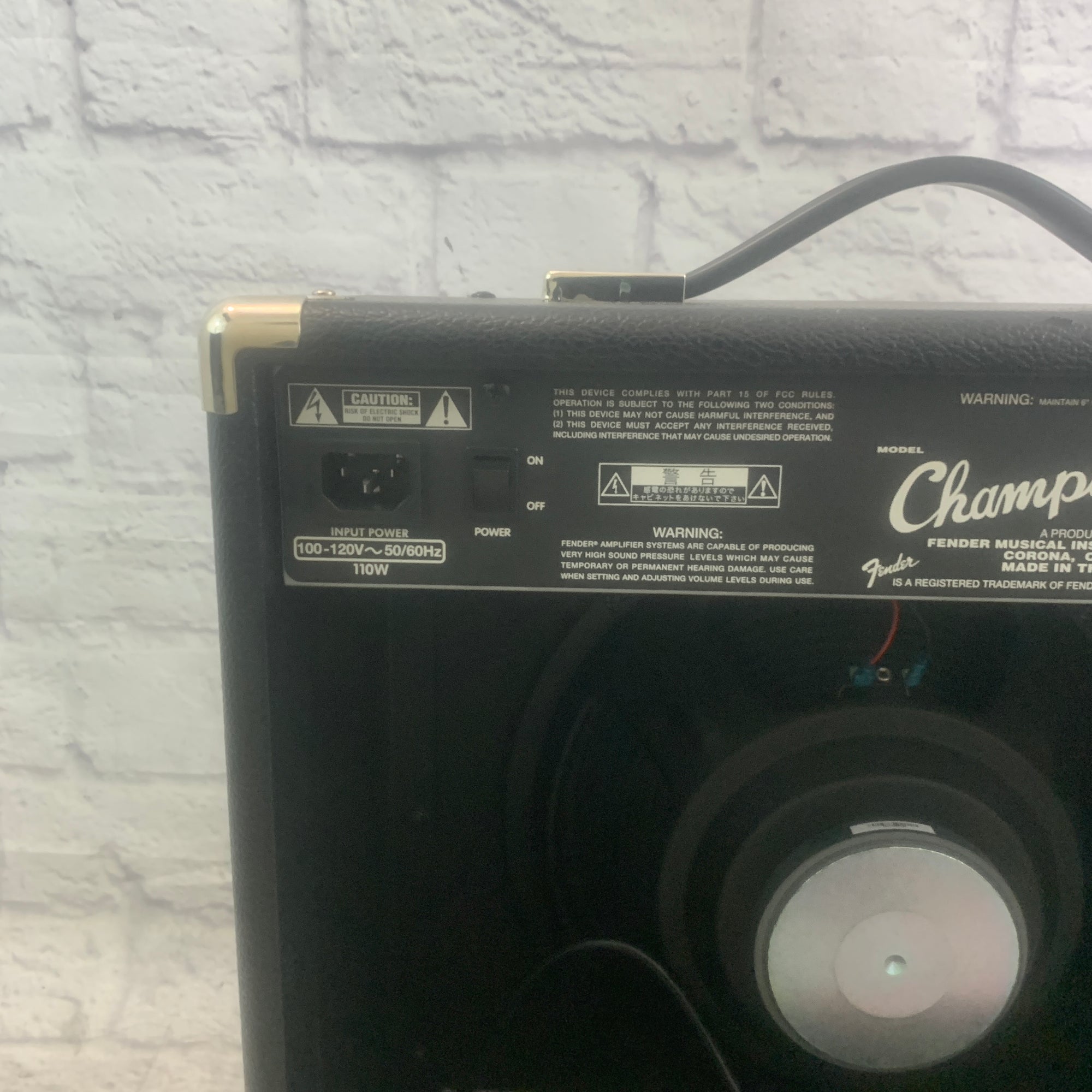 Fender Champion 40 Guitar Combo Amp