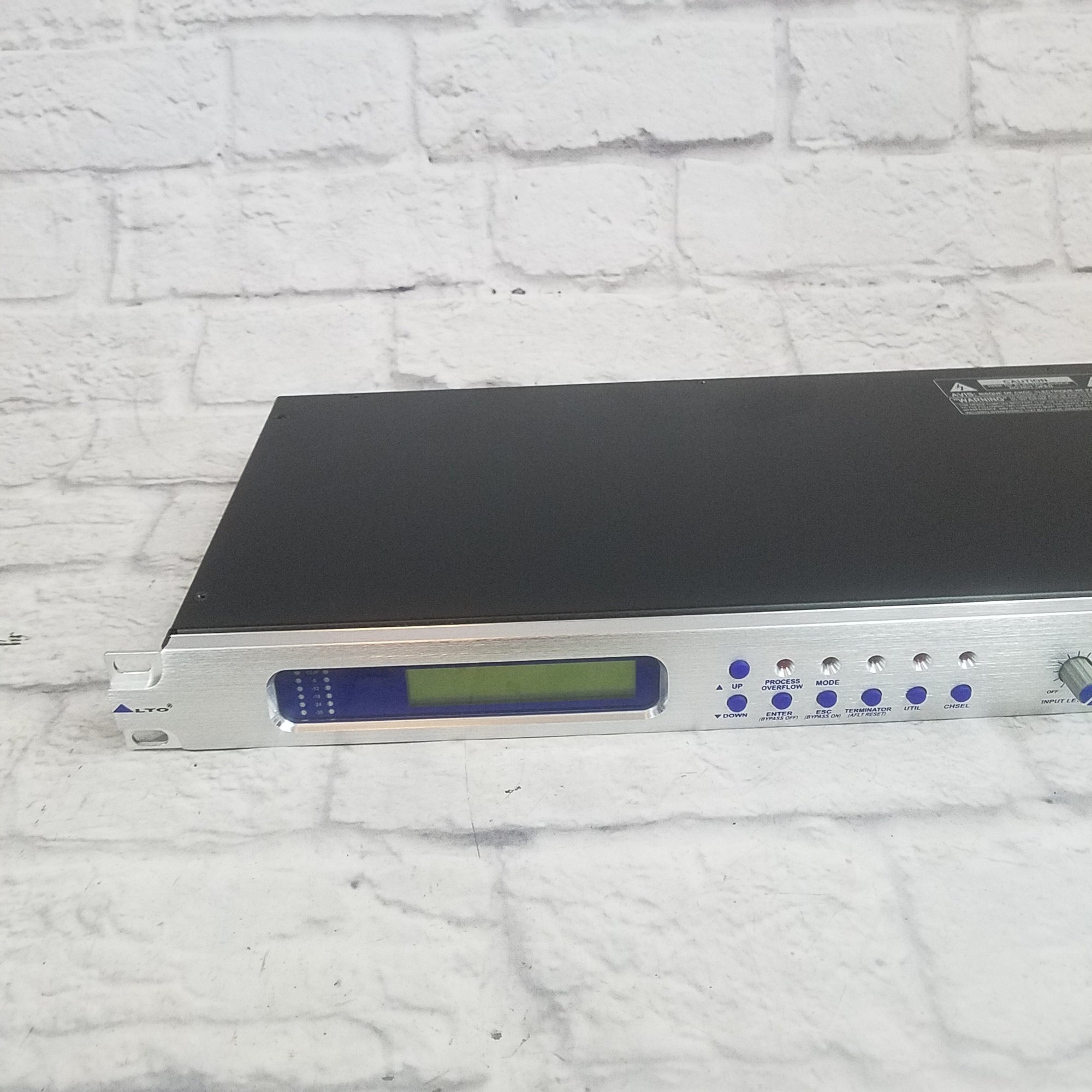 Alto Terminator Digital Automatic Feedback Eliminator Suppressor Rack - New Old Stock