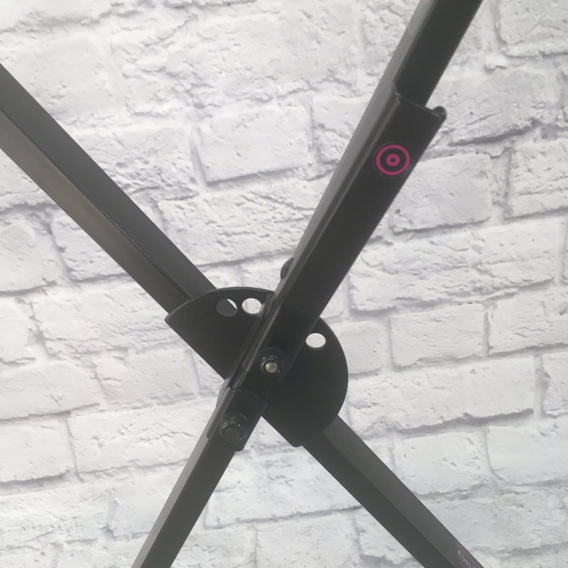 OnStage Keyboard KS8390 LokTight Quiksqueeze X Stand Evolution Music