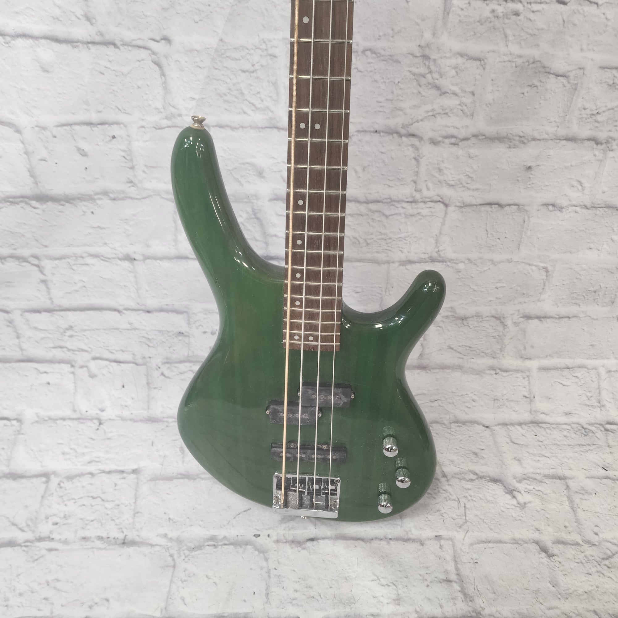 CORT ACTION エレキベース グリーン Cort 4 String PJ Bass Transparent Green - Evolution Music