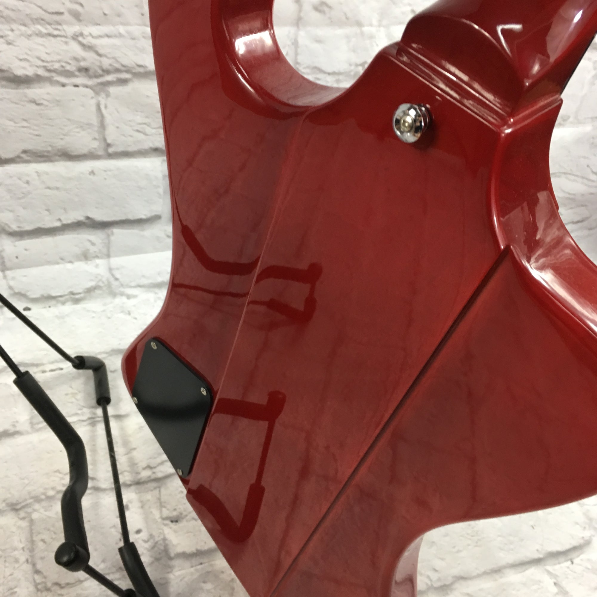 Hard Luck Kings Spider Firebird Style Guitar w/ case