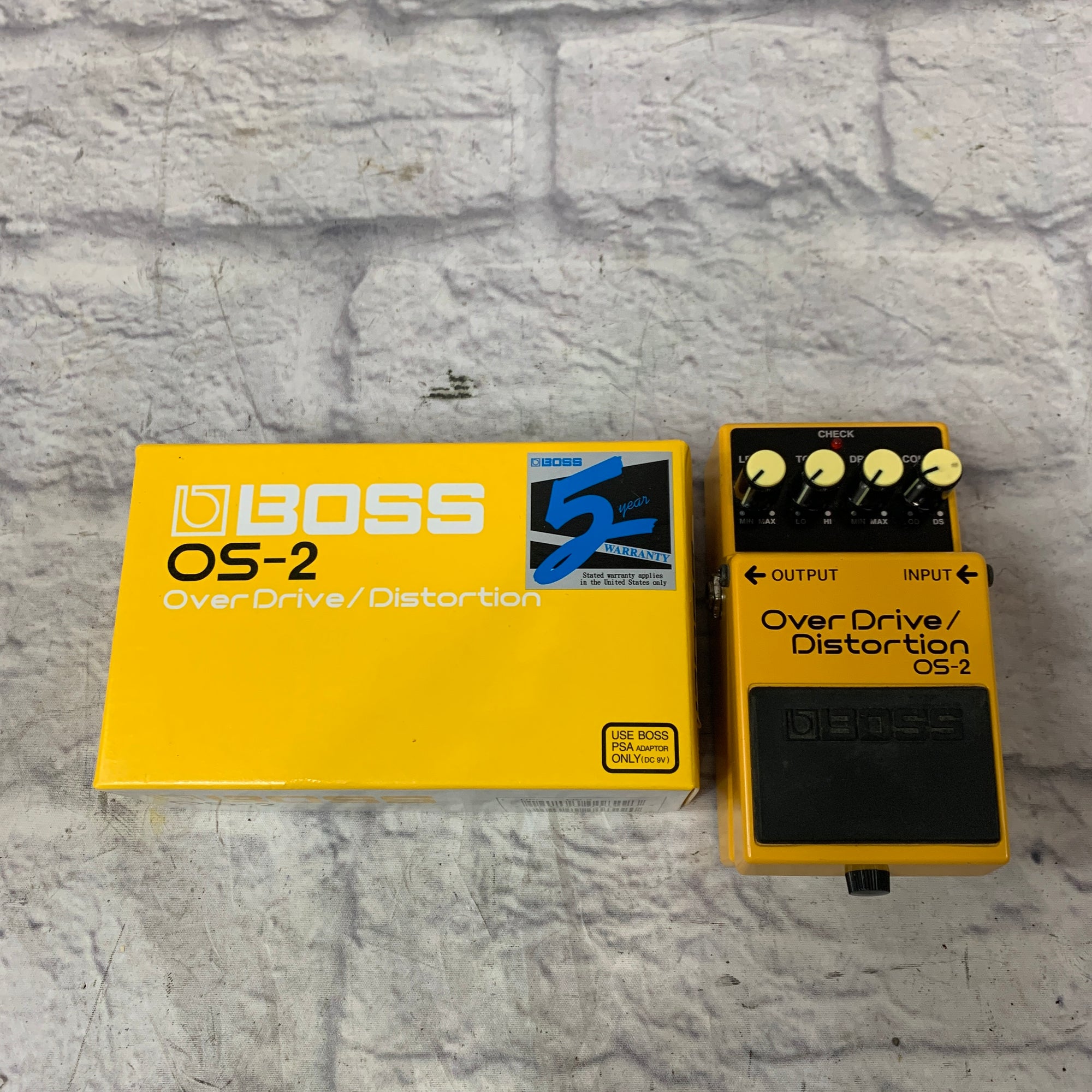 Boss OS-2 Overdrive Pedal