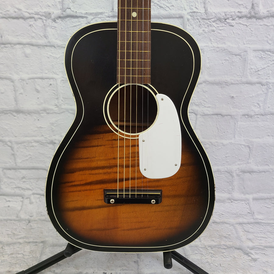 Silvertone F-63-FK Parlor Acoustic Guitar