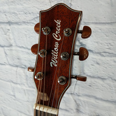 Willow Creek FX-PC7ECE Acoustic/Electric Guitar - Natural Gloss
