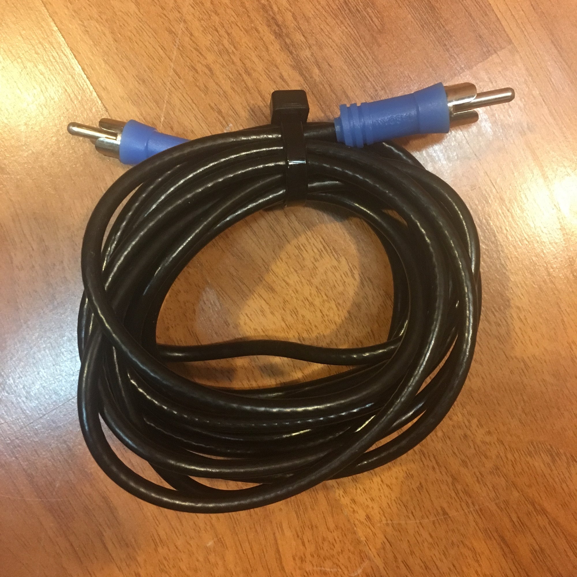 Tascam RCA 8ft Male to Male Cable (Blue)
