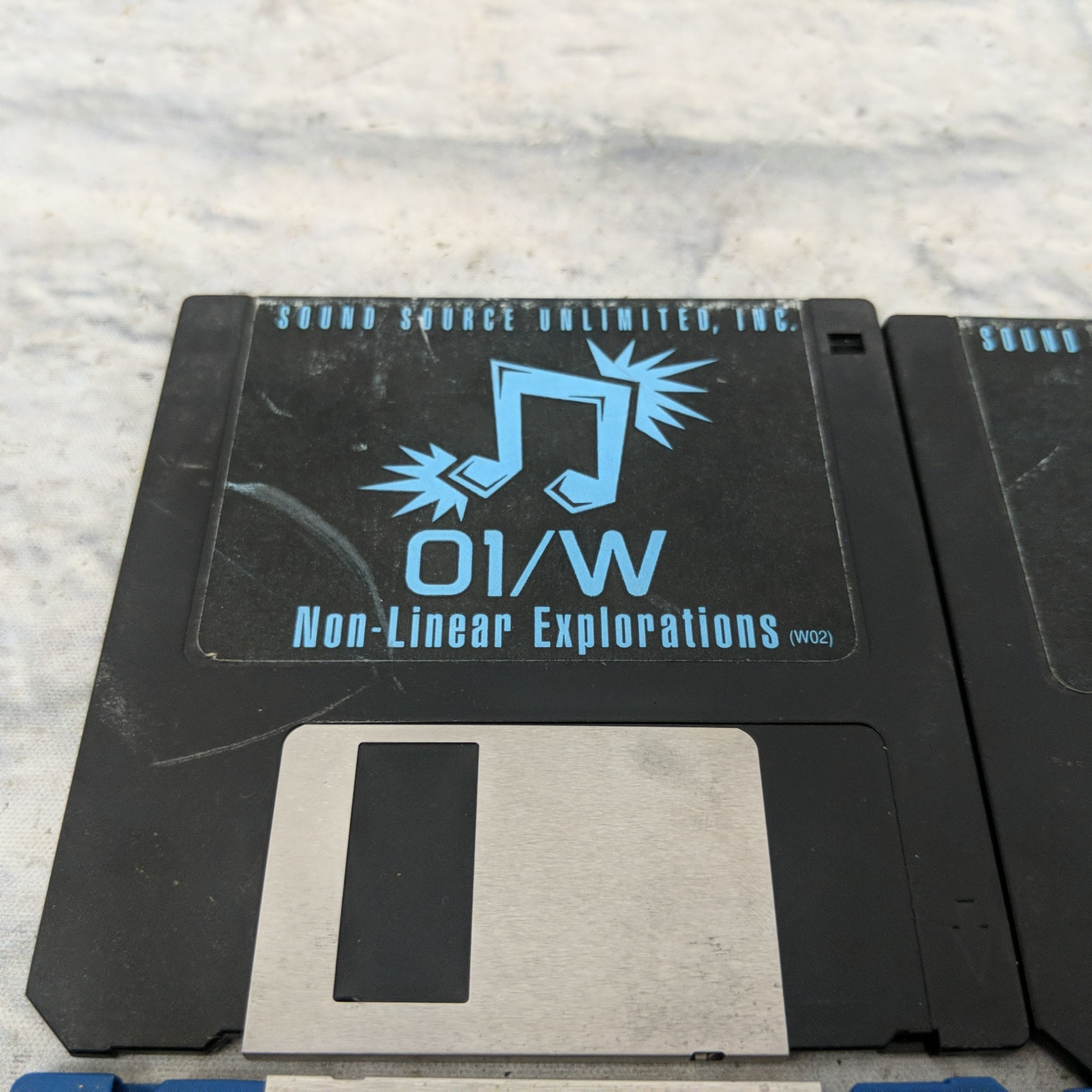 Korg & EMU Sound Library Floppy Disk Collection