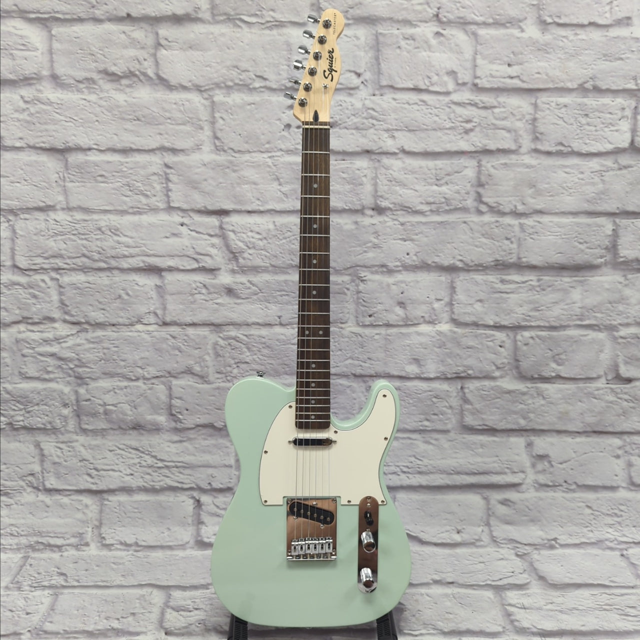 Squier by Fender Special Run FSR Telecaster Electric Guitar - Aqua Seafoam  Green