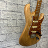 BC Guitars Strat Style Solid Body Natural Electric Guitar