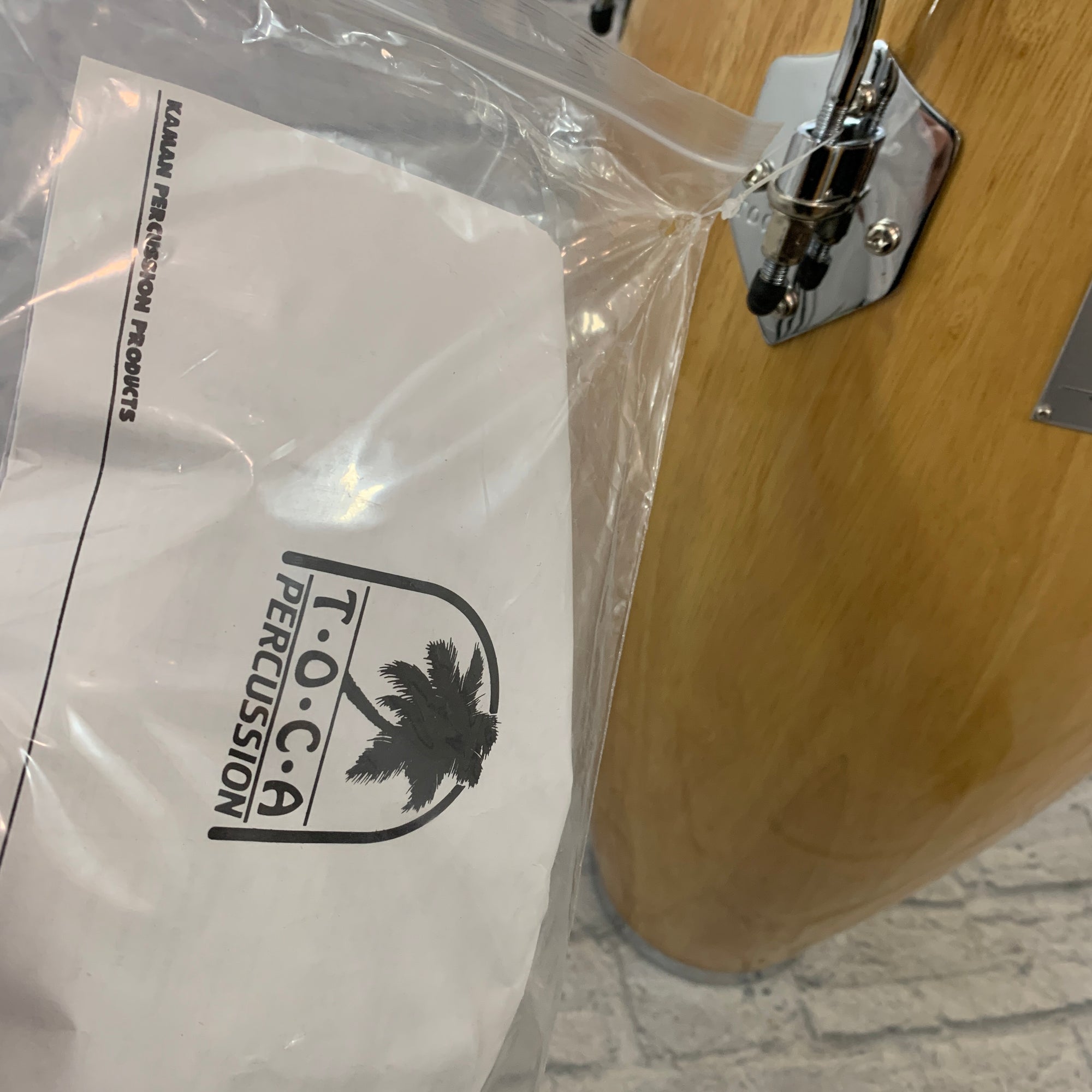 Toca Kaman 11" Quinto Conga Hand Drum Natural Finish 3000N