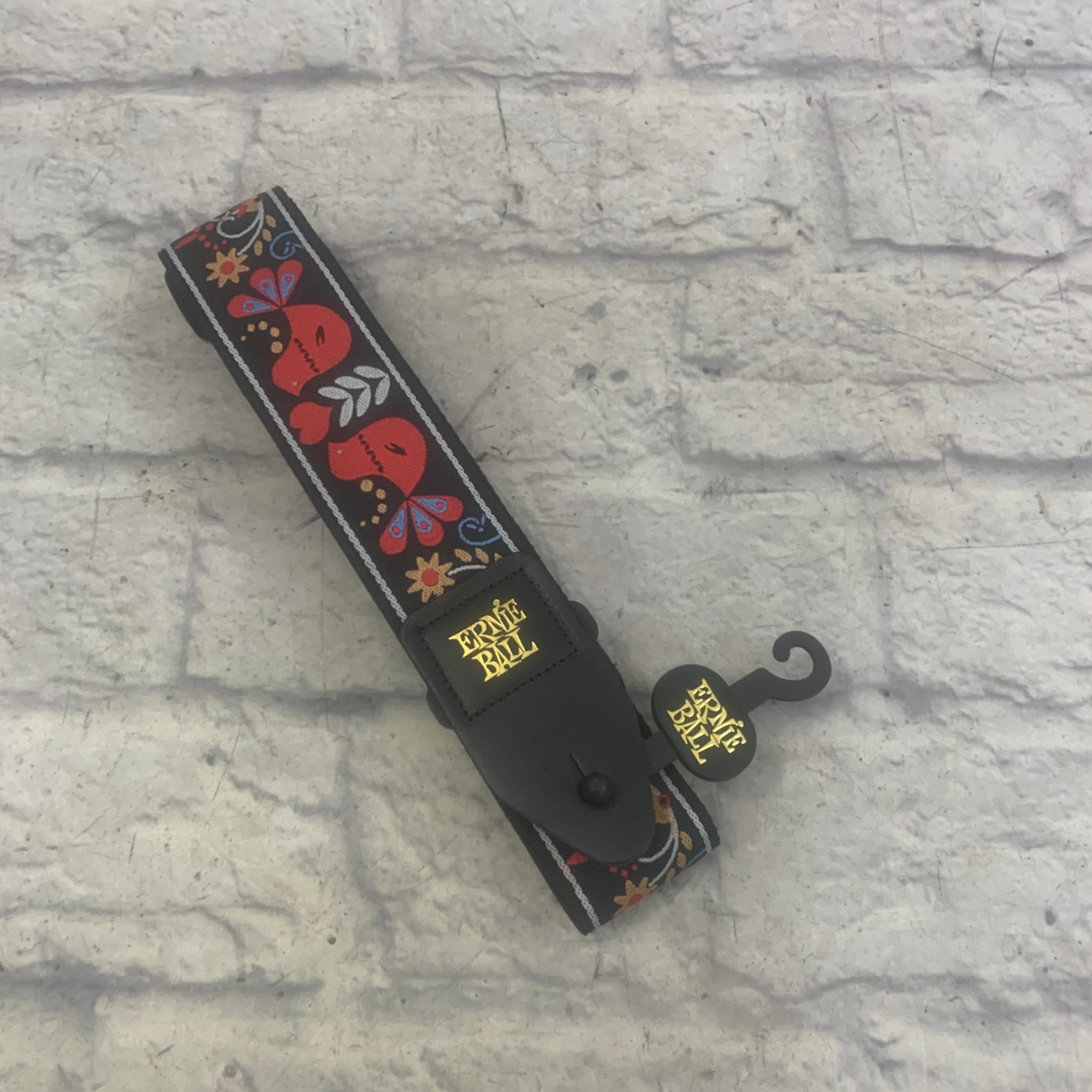 Ernie Ball Jacquard Strap Flowers And Birds