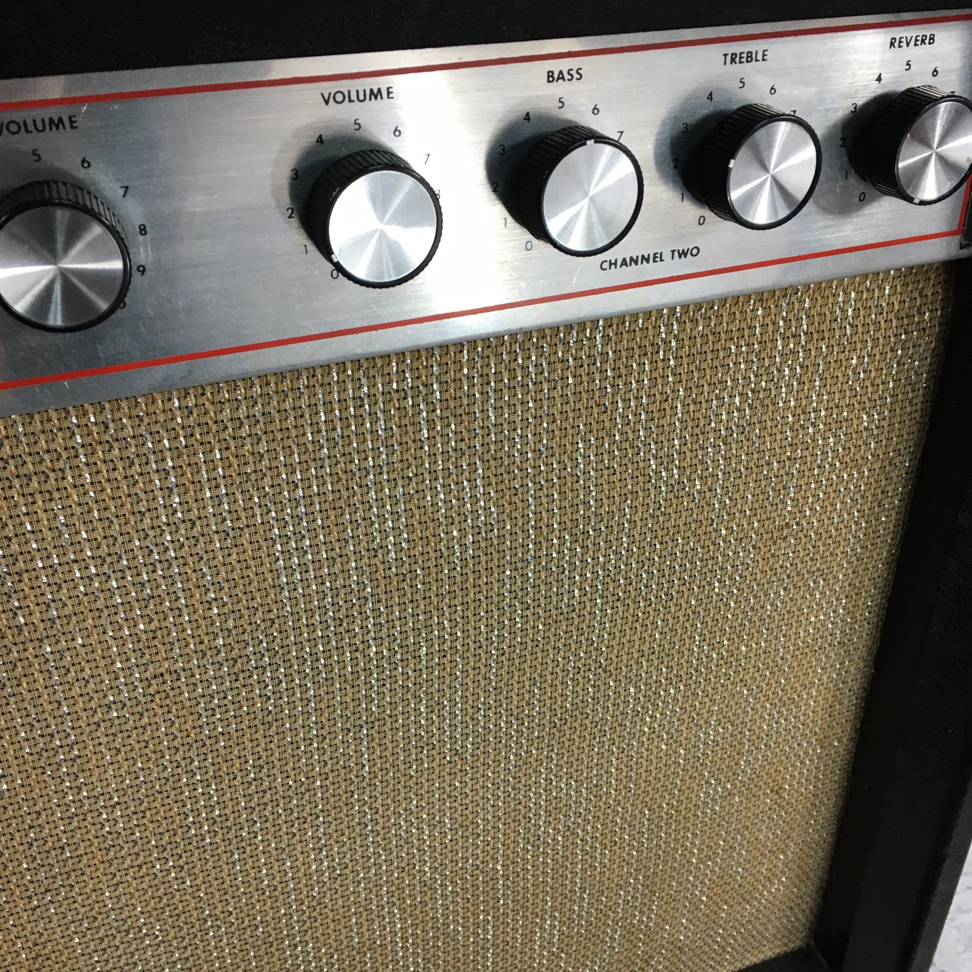 Vintage 1960s Silvertone 1474 Twin Twelve Combo Amp