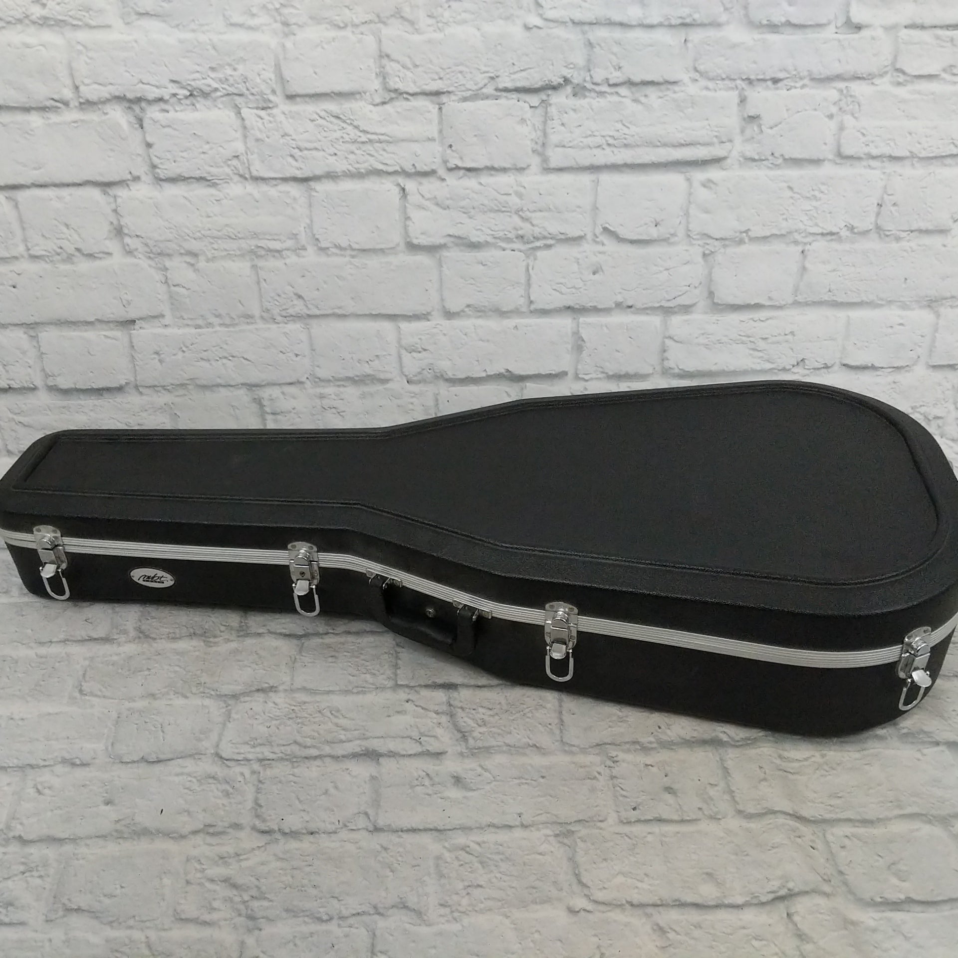 MBT ABS Molded Plastic Deluxe Hardshell Acoustic Guitar Case