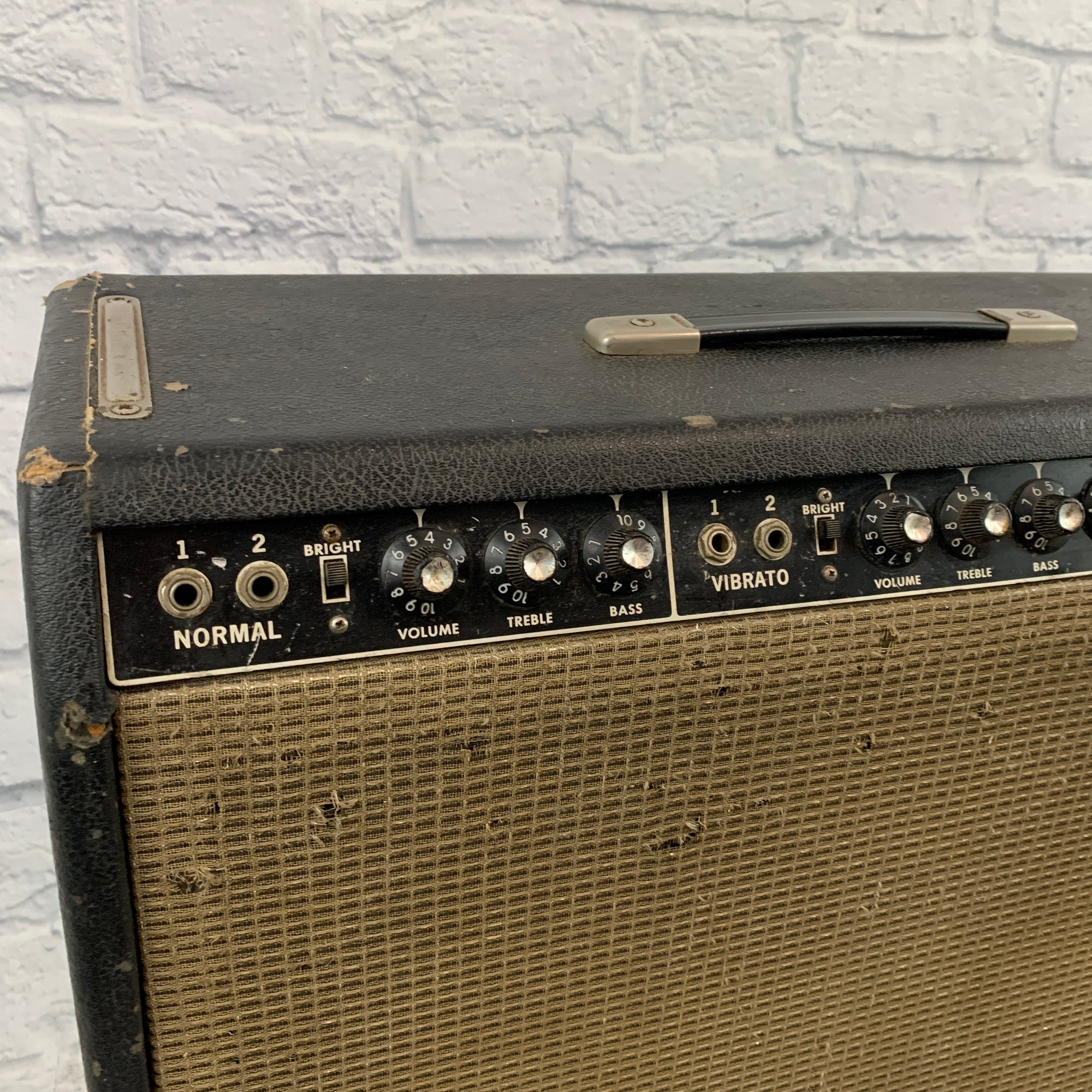 Vintage 1966 Fender Pro Reverb 40 Watt Guitar Combo Amp