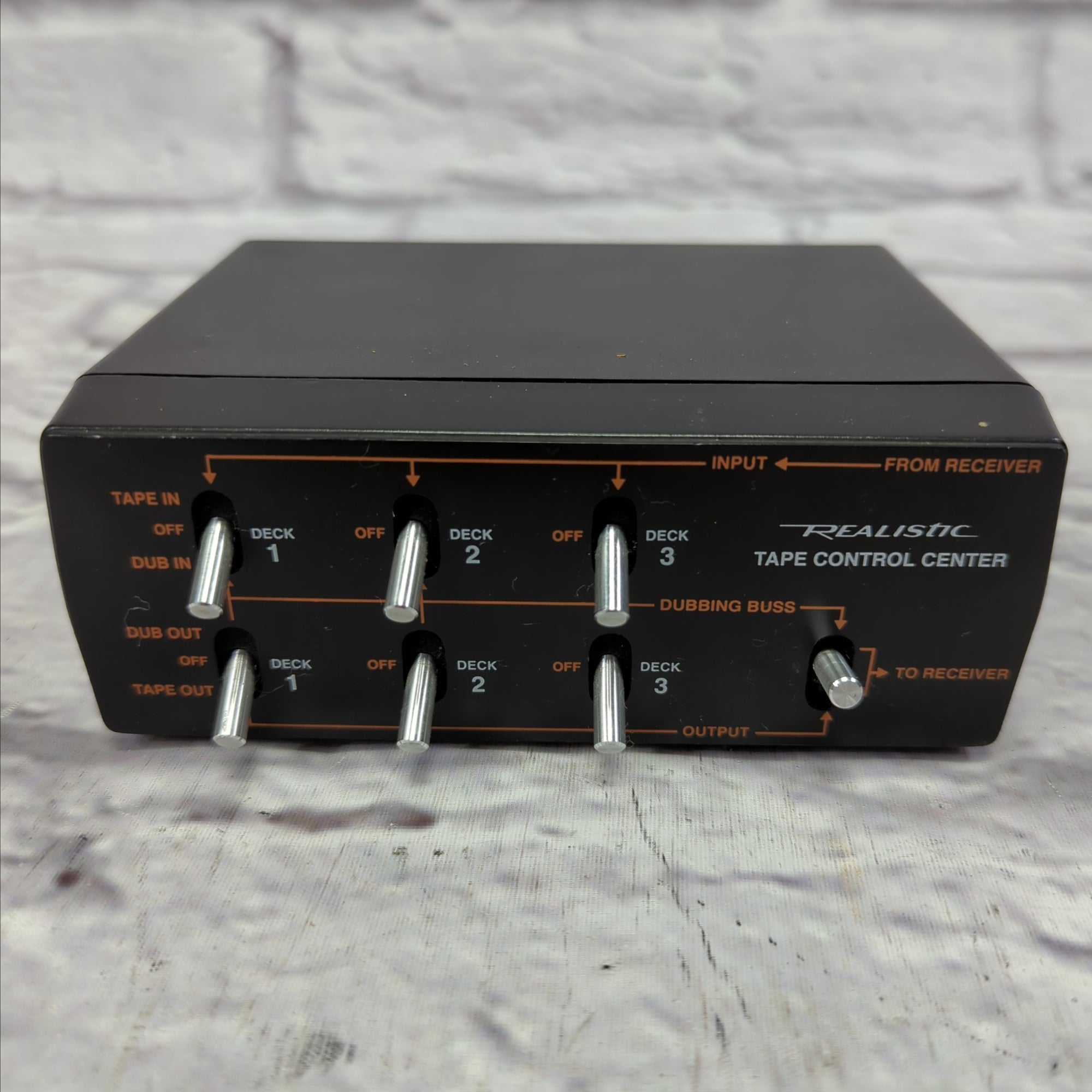 Realistic 42-2105 Tape Control Center