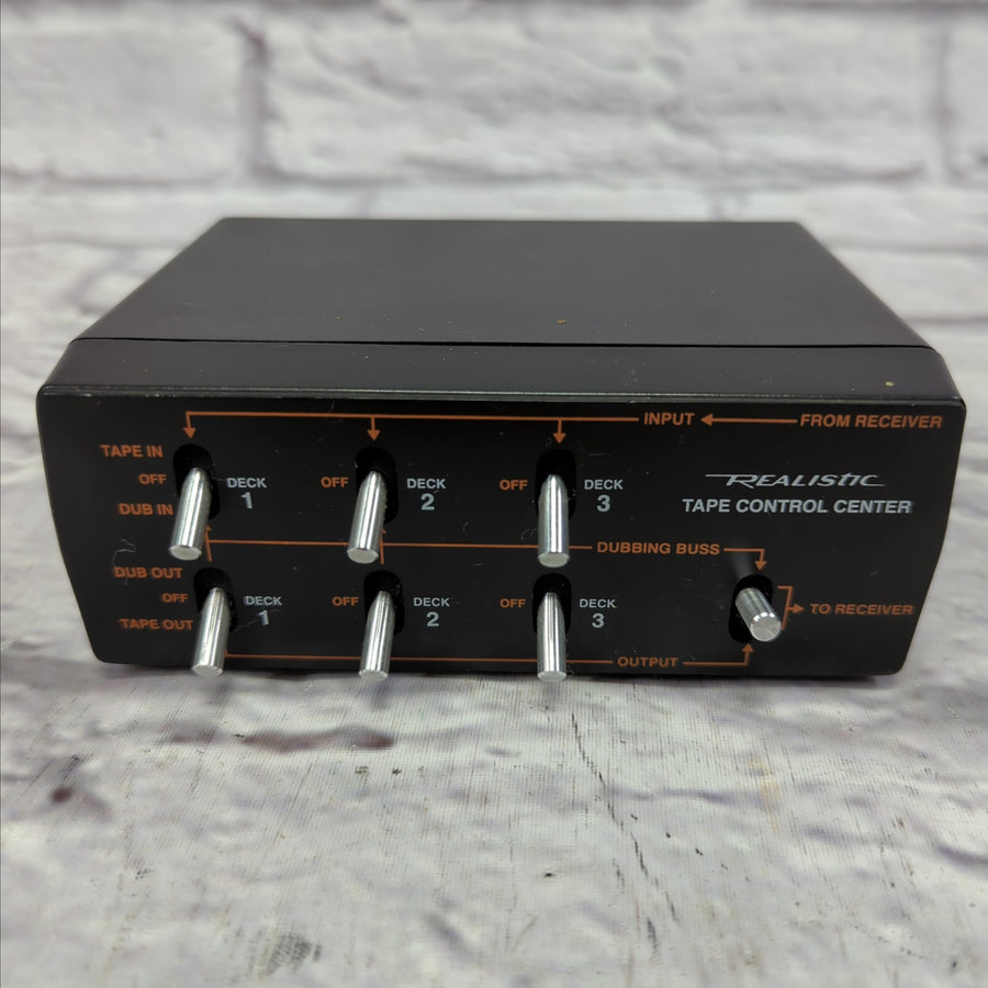 Realistic 42-2105 Tape Control Center
