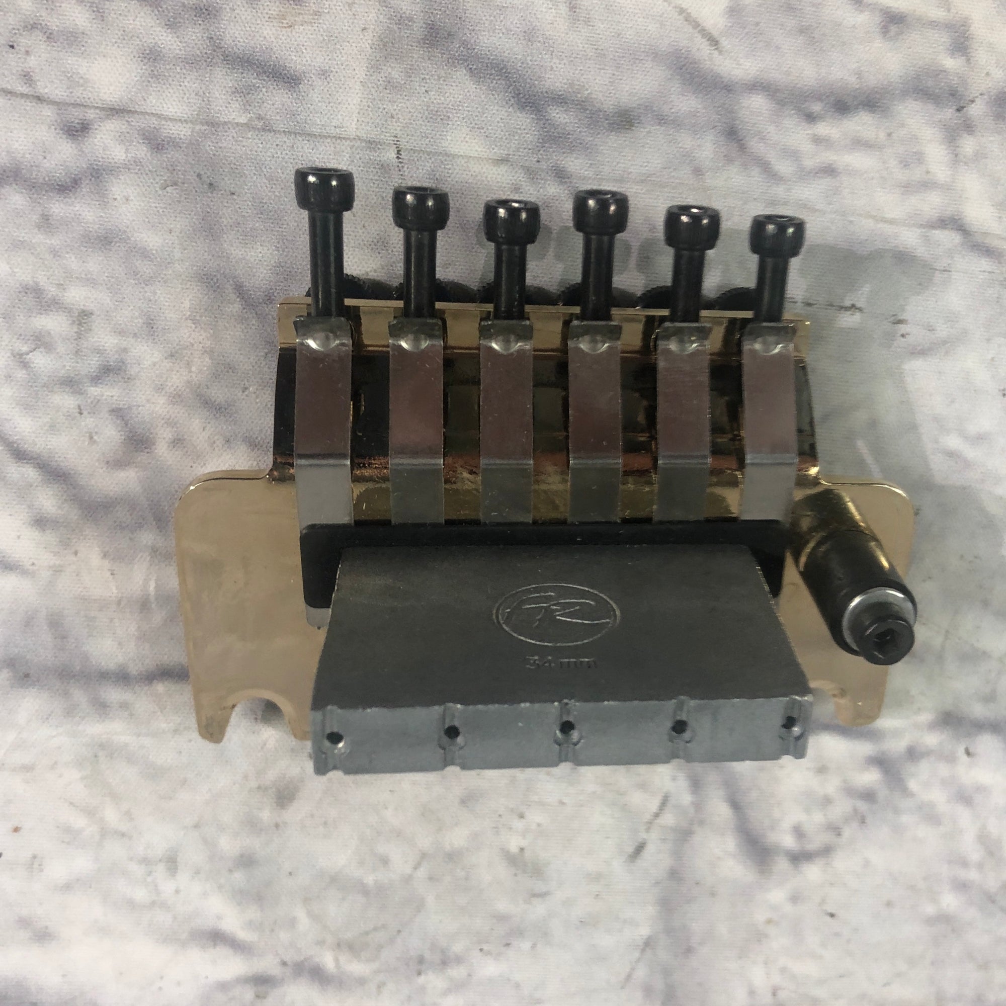 Floyd Rose Special Locking TREMOLO Bridge & R2 Nut Electric Gold