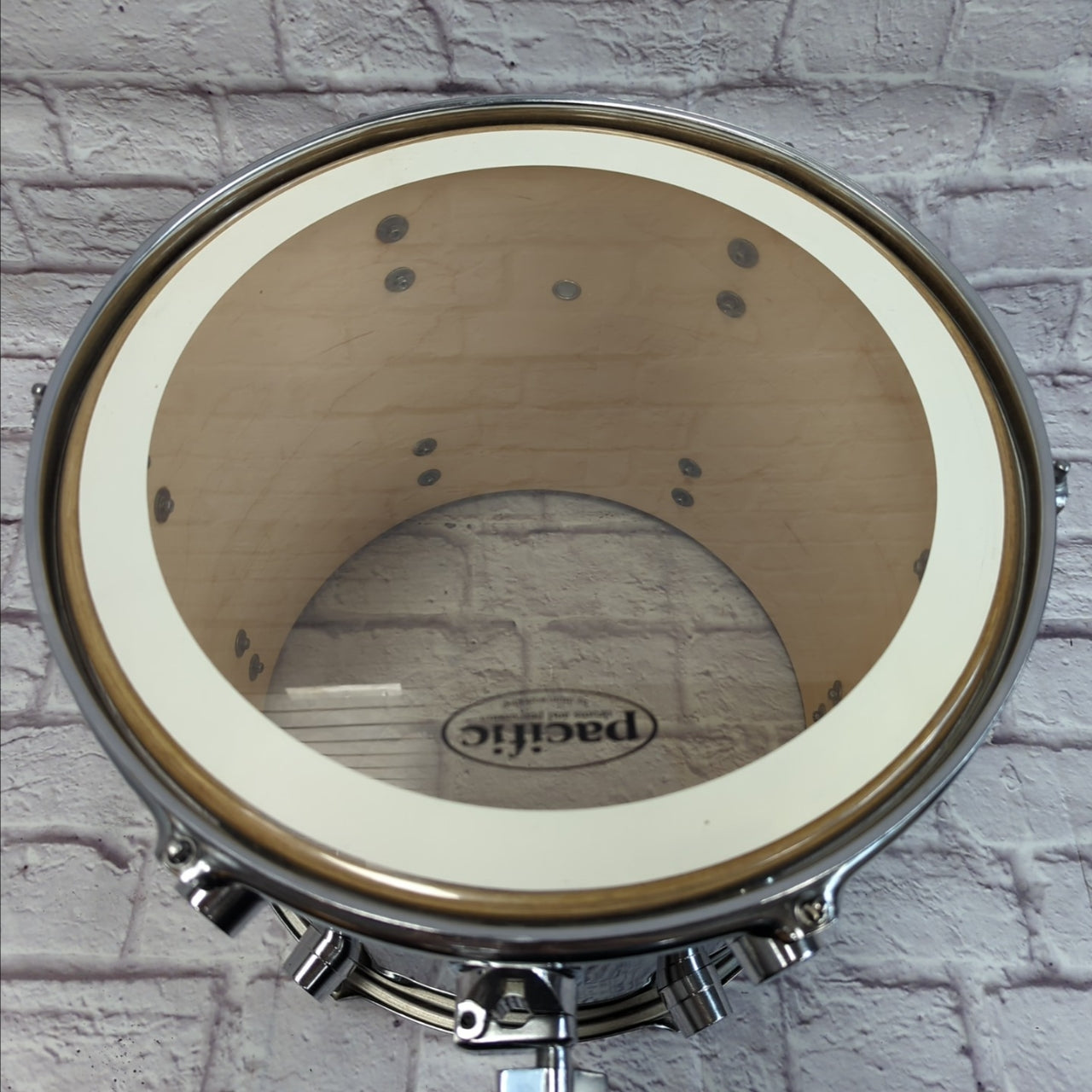 pacific 14 Floor Tom Black Single Mount