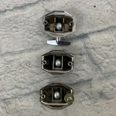 Vintage Ludwig Floor Tom Leg Bracket Set of Three 3