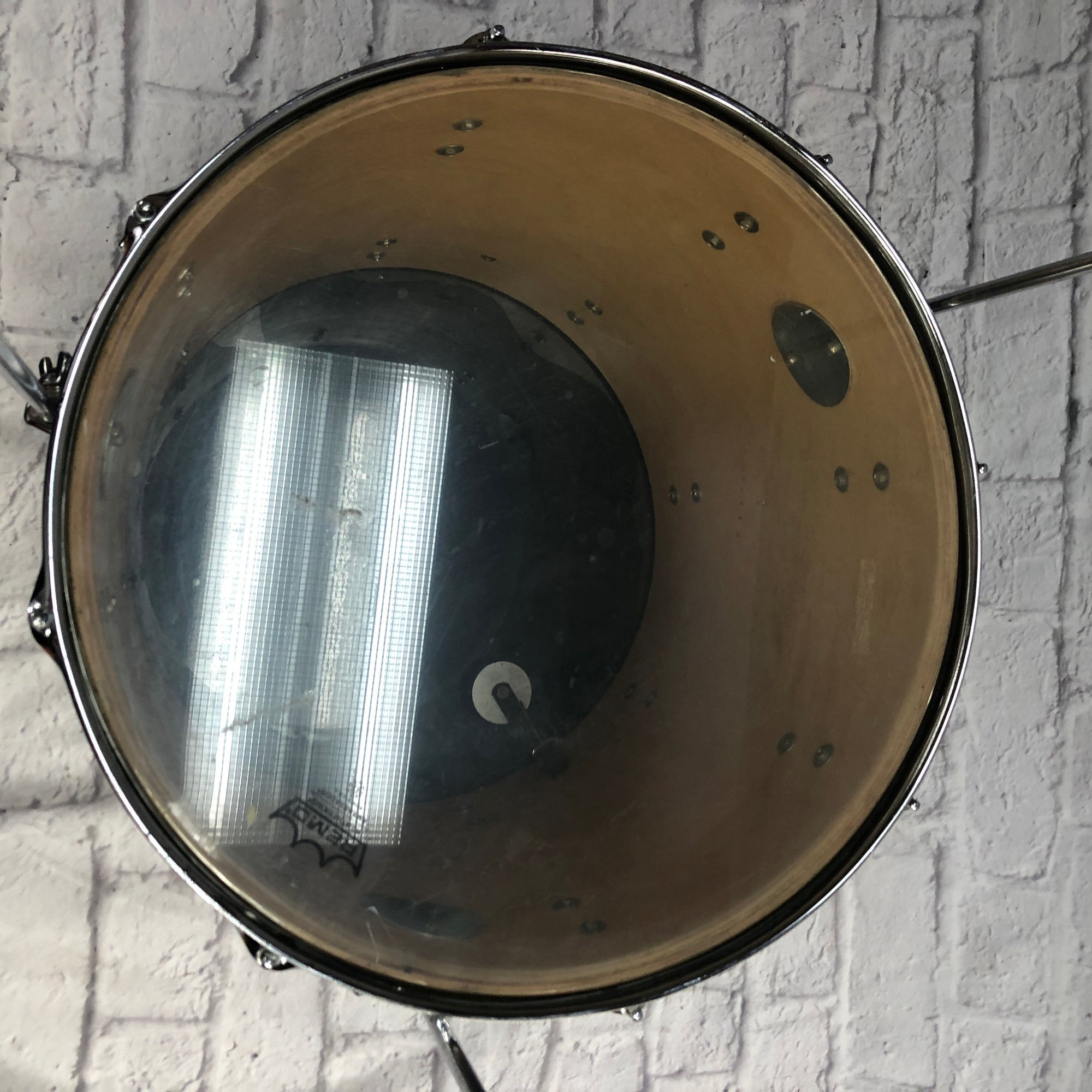 Ludwig Chrome Over Wood 18x16 Tom