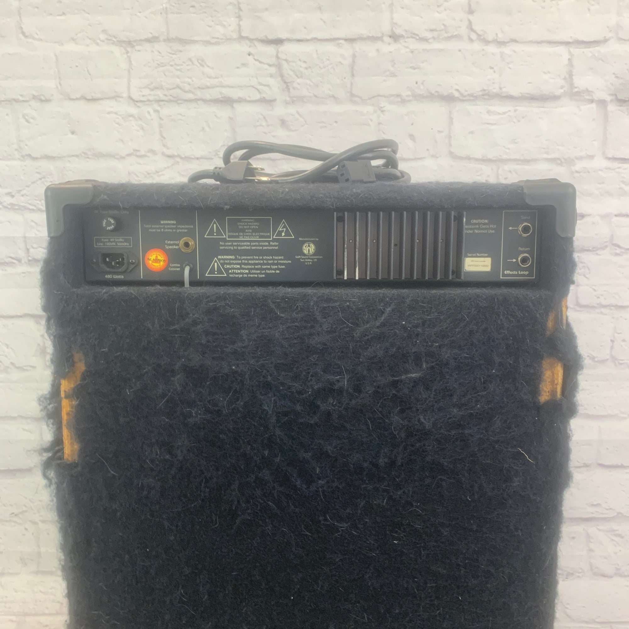 SWR Working Mans 15 Bass Guitar Combo Amp