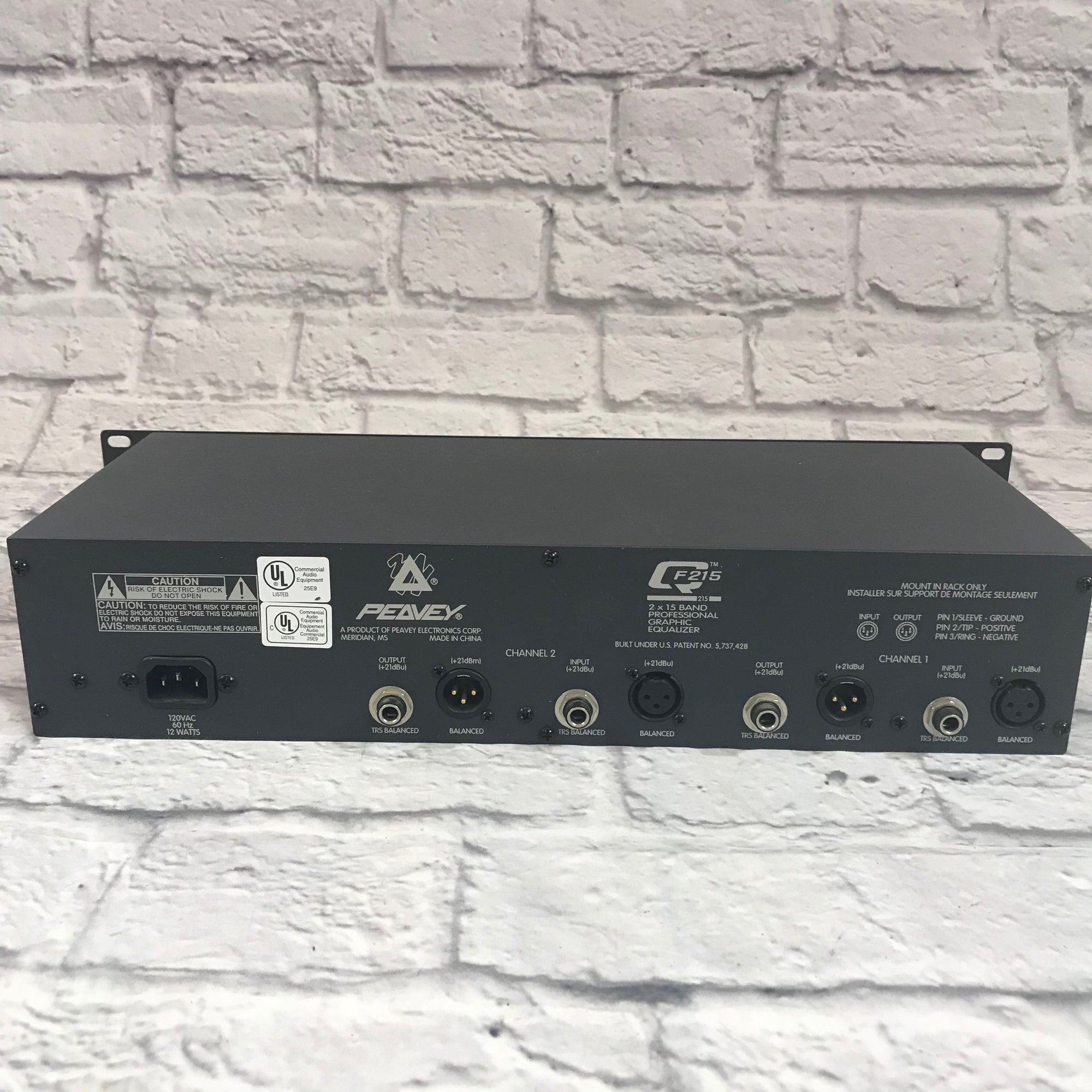 Peavey QF215 Graphic Equalizer