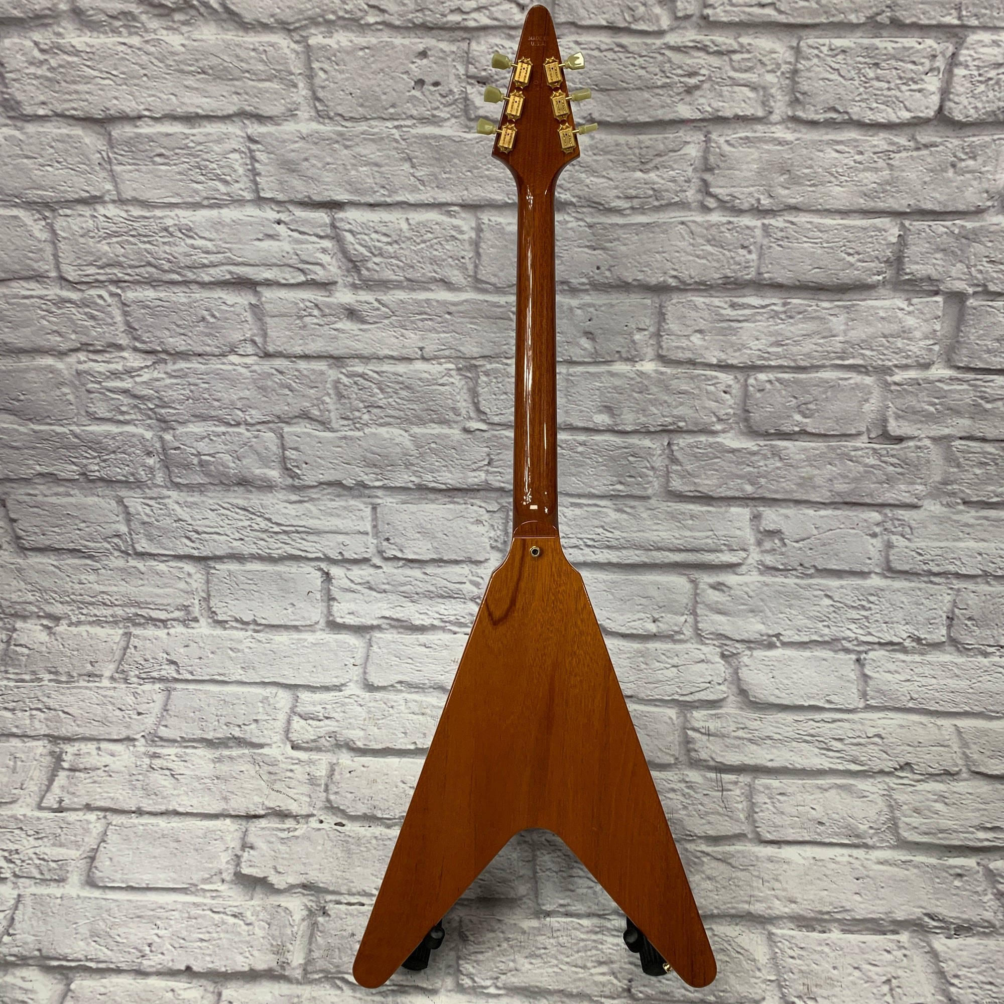 Gibson '67 Reissue Flying V 2005 Natural Antique w/ Case
