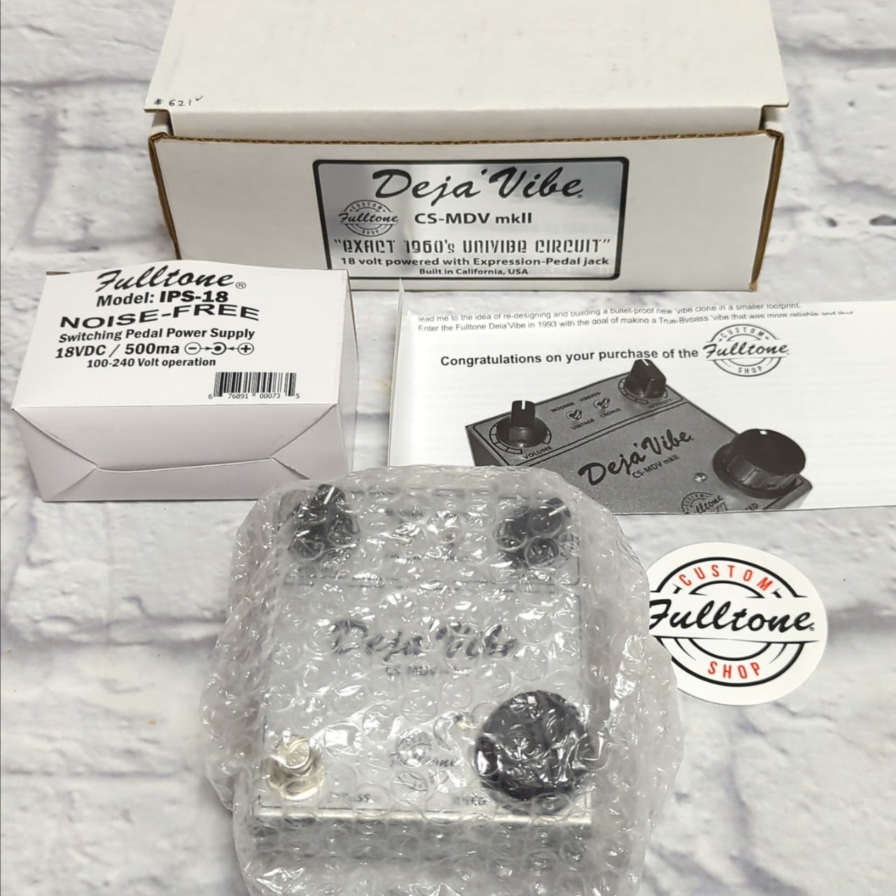 Fulltone Deja Vibe CS-MDV mkII