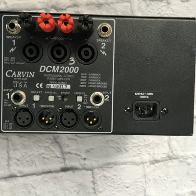 Carvin DCM2000 Power Amp