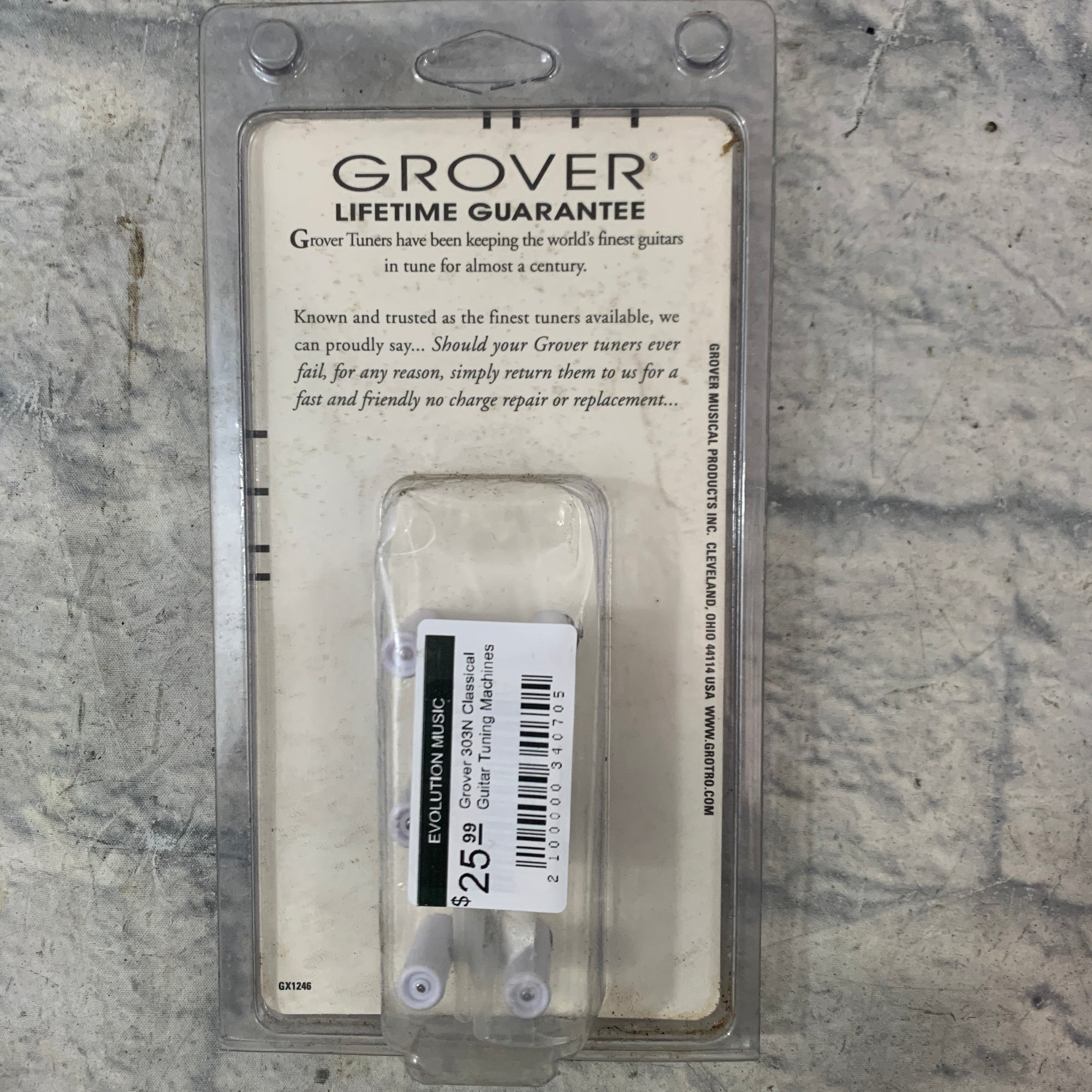 Grover 303N Classical Guitar Tuning Machines